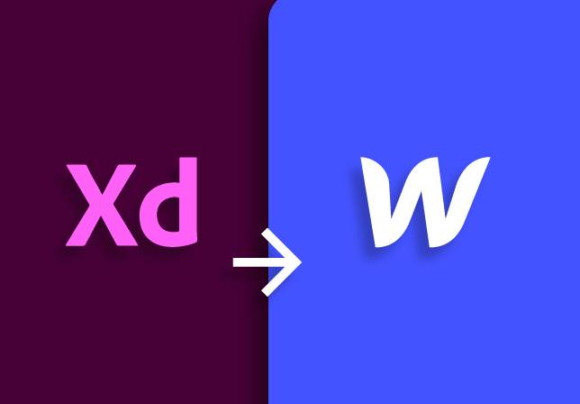 Xd to Webflow